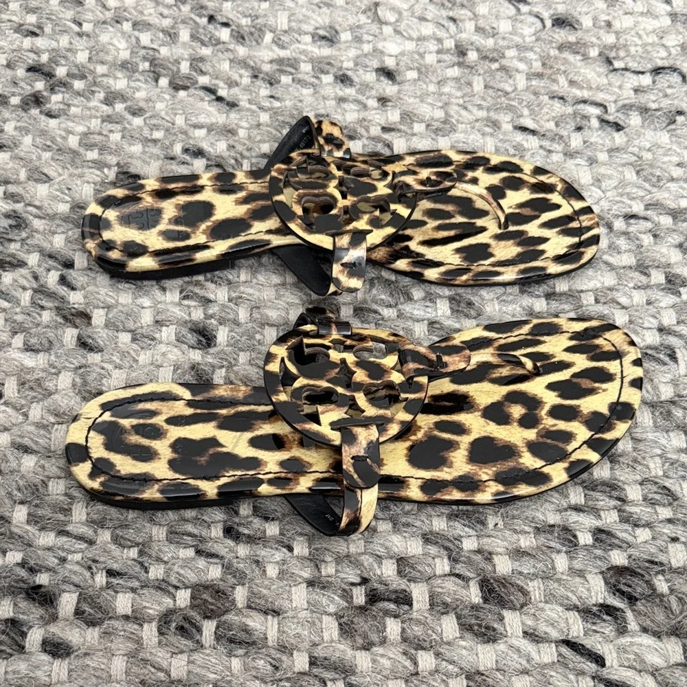 Tory Burch Leopard Print Sandals - Picture 4 of 4
